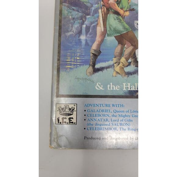 MERP Lorien & the Halls of the Elven Smiths w/Map Middle Earth RPG ICE #3200 - Picture 6 of 12